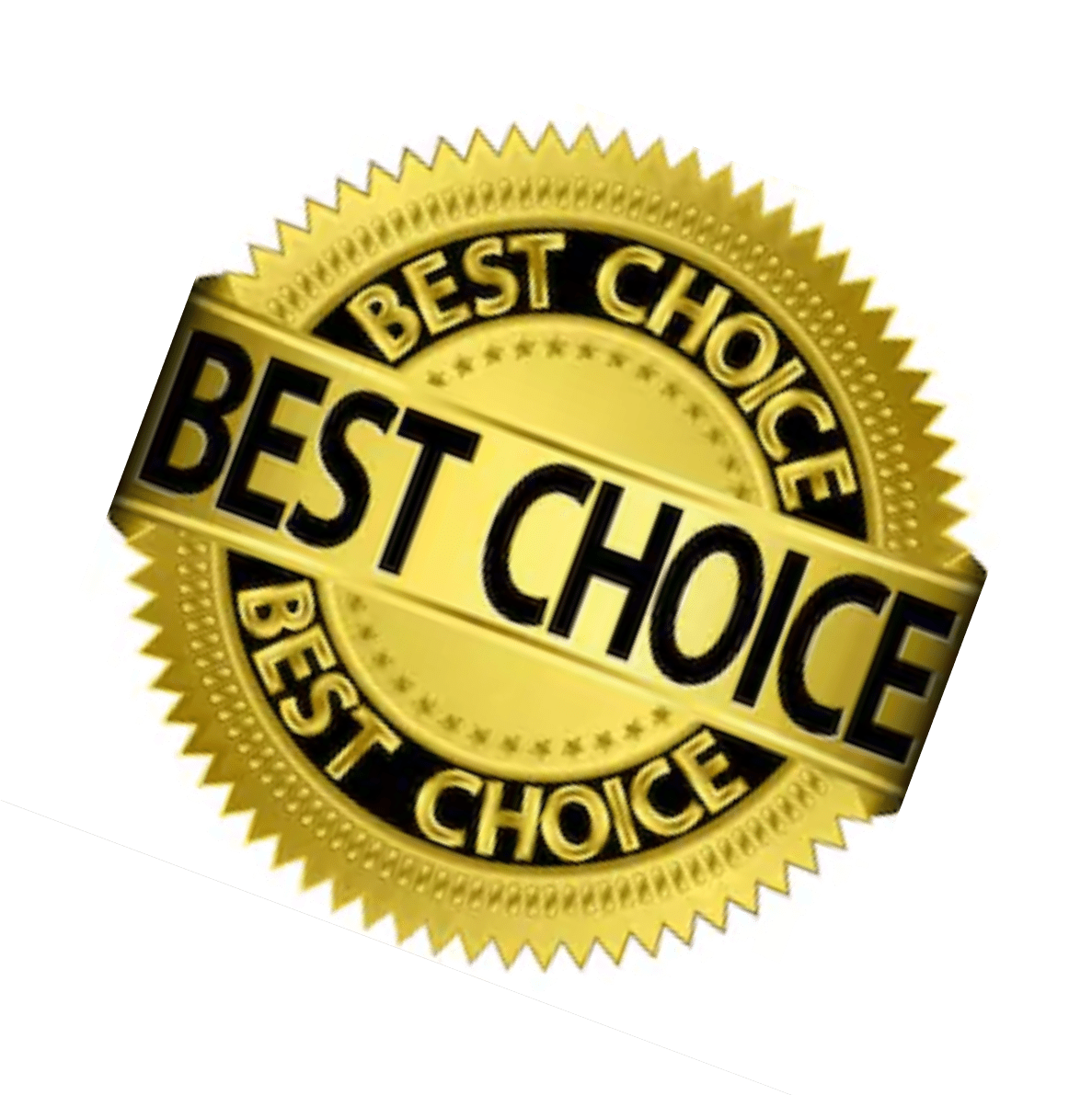Best Choice rated website badge.