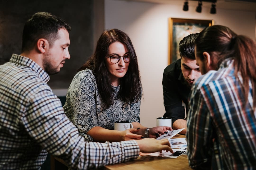 verify support animal letter — man and woman sitting at the table