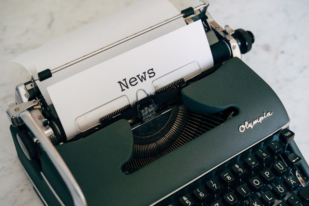 ADA service dog — a close up of an old fashioned typewriter